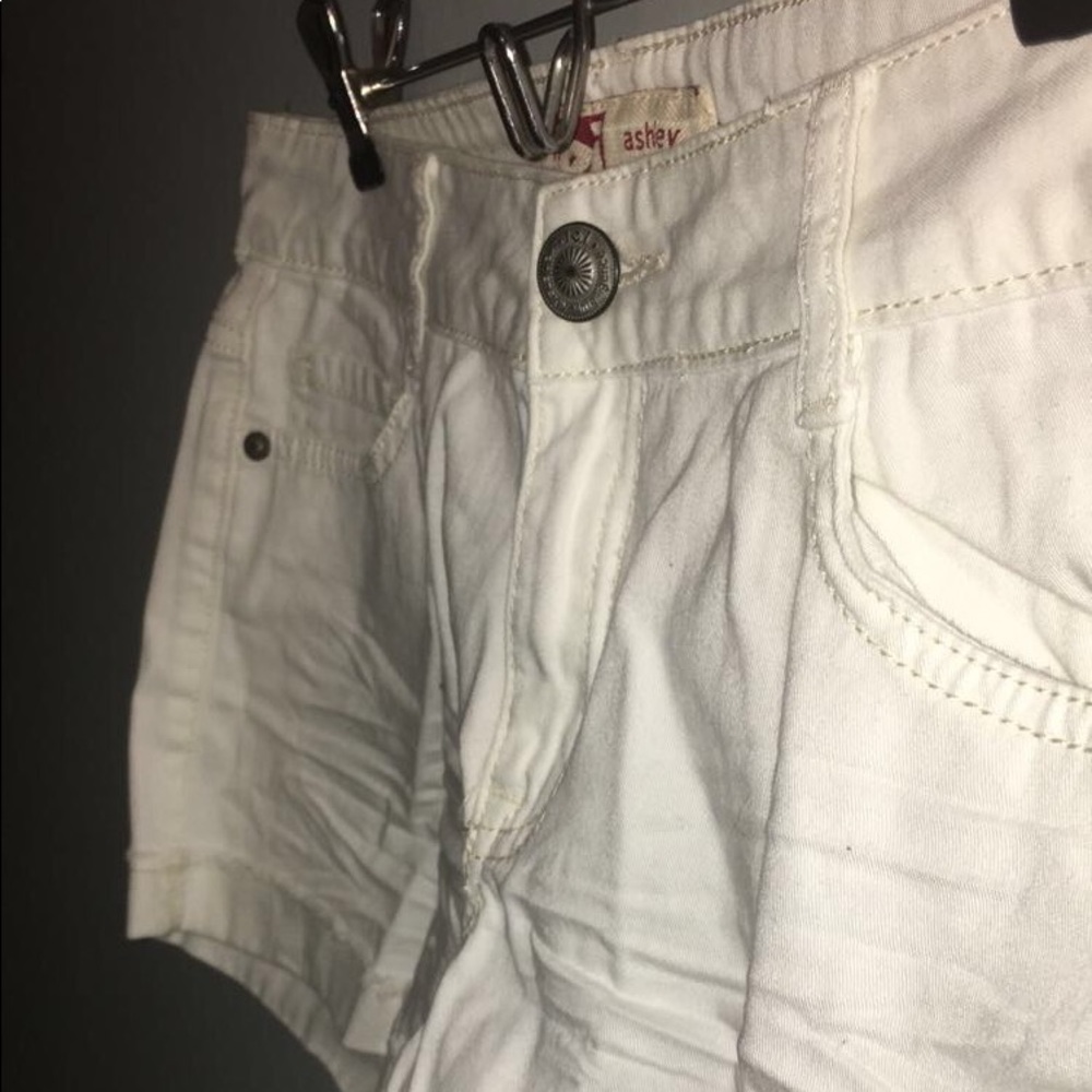 White shorts